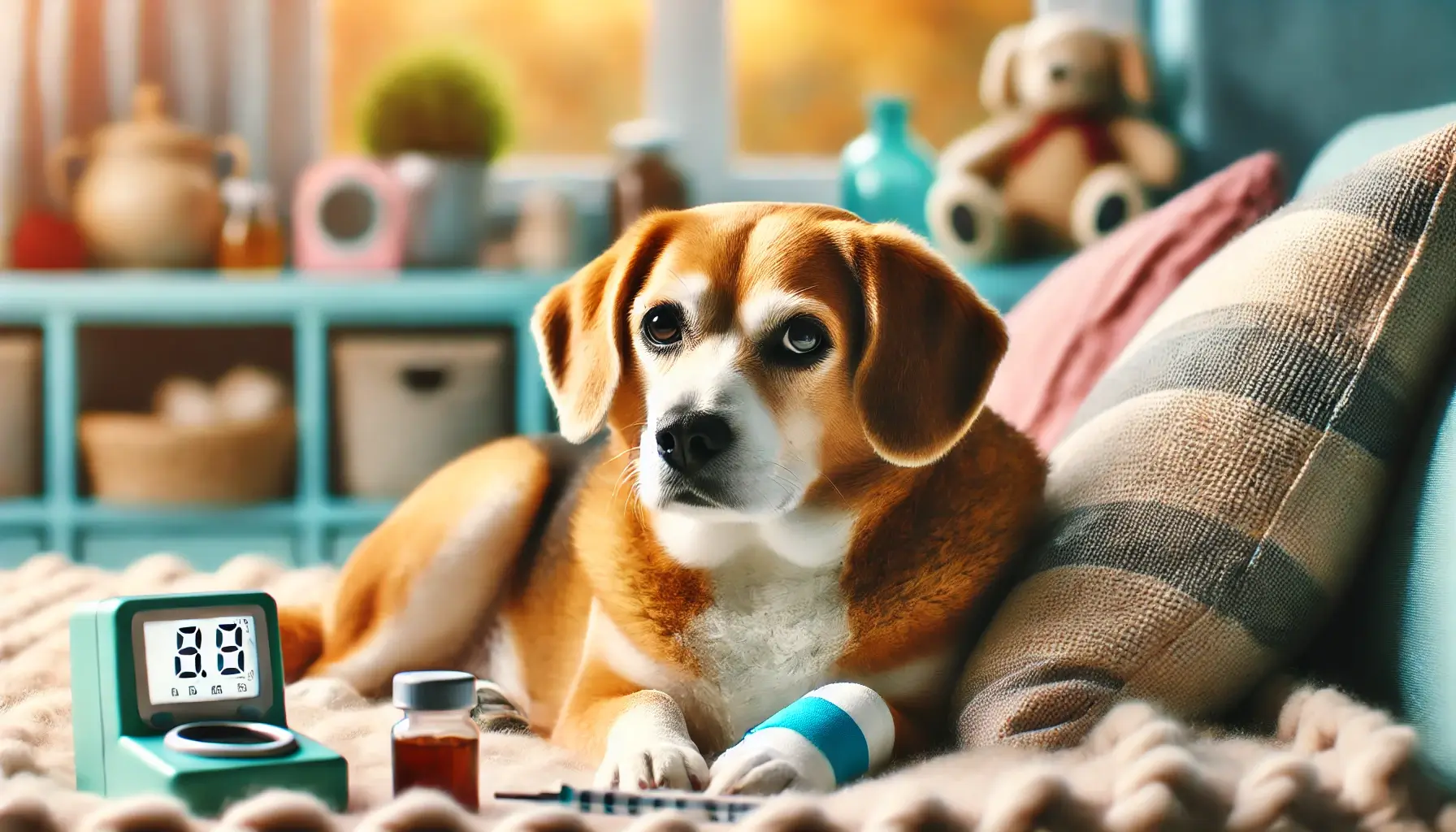 Cães com Diabetes